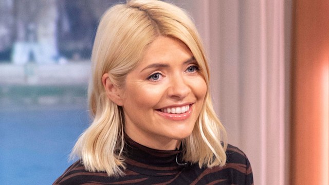 holly willoughby zebra print dress this morning