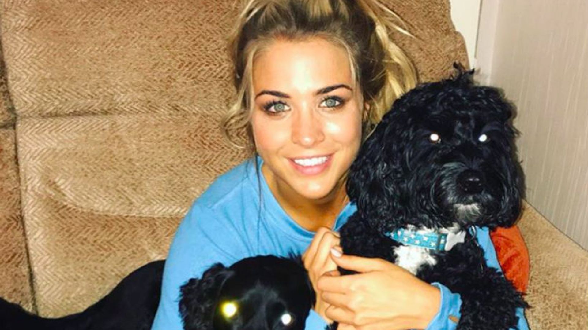 Gemma Atkinson thanks fans after they help her find stolen dog | HELLO!