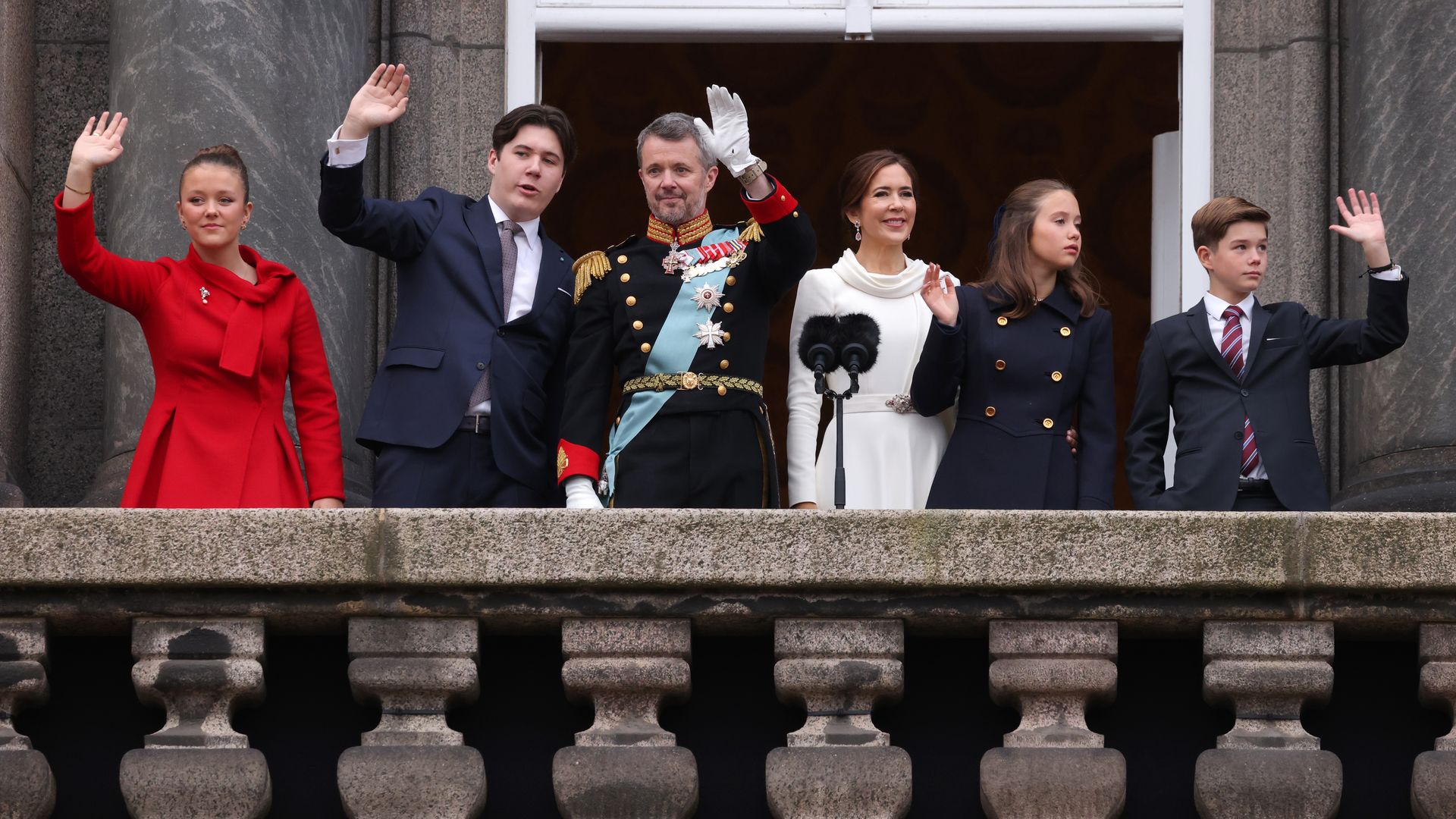 King Frederik returns to Madrid with wife Mary and their four children – details