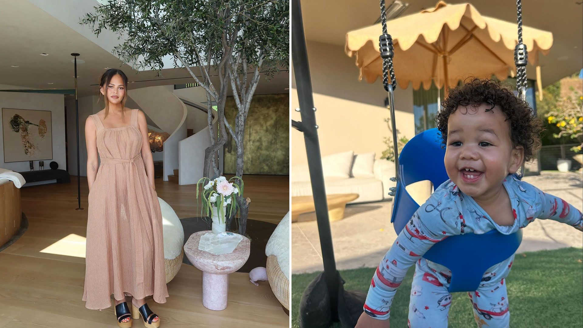 Chrissy Teigen’s son Wren’s playful bedroom at $17.5m family home is like a jungle