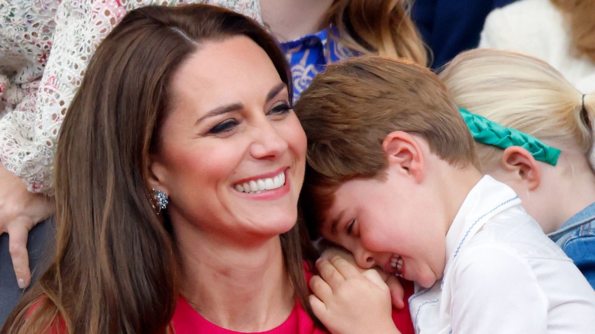 Princess Kate's cheeky 3-word remark about Prince Louis