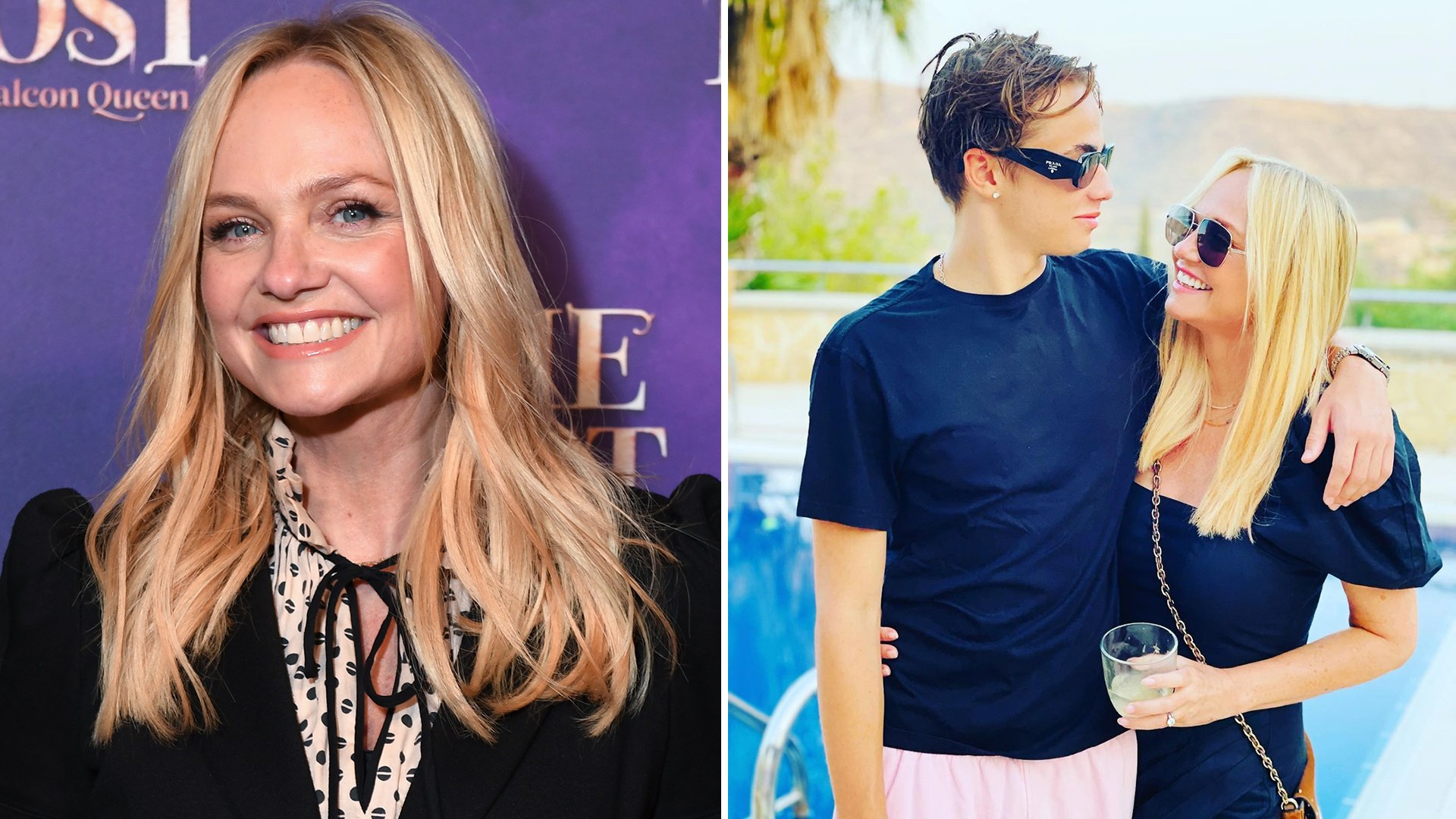 Emma Bunton's unbreakable bond with rarely-pictured son, Beau, 17