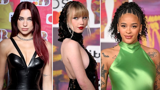 brit awards 2024 best beauty looks