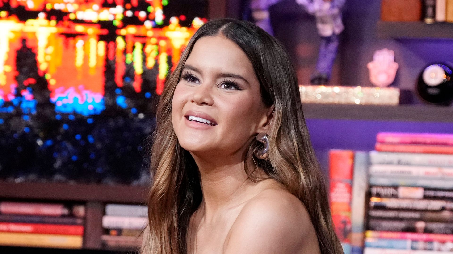 mare morris red dress