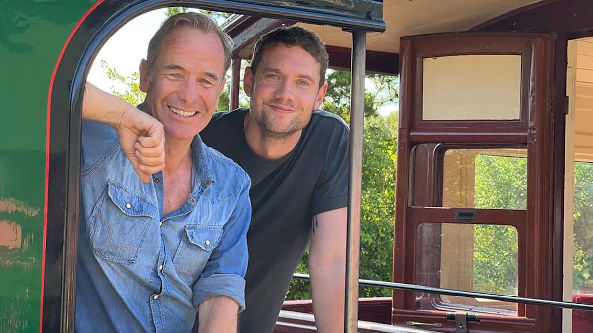 Grantchester stars Robson Green and Tom Brittney's close friendship