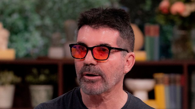 Simon Cowell looking surprised