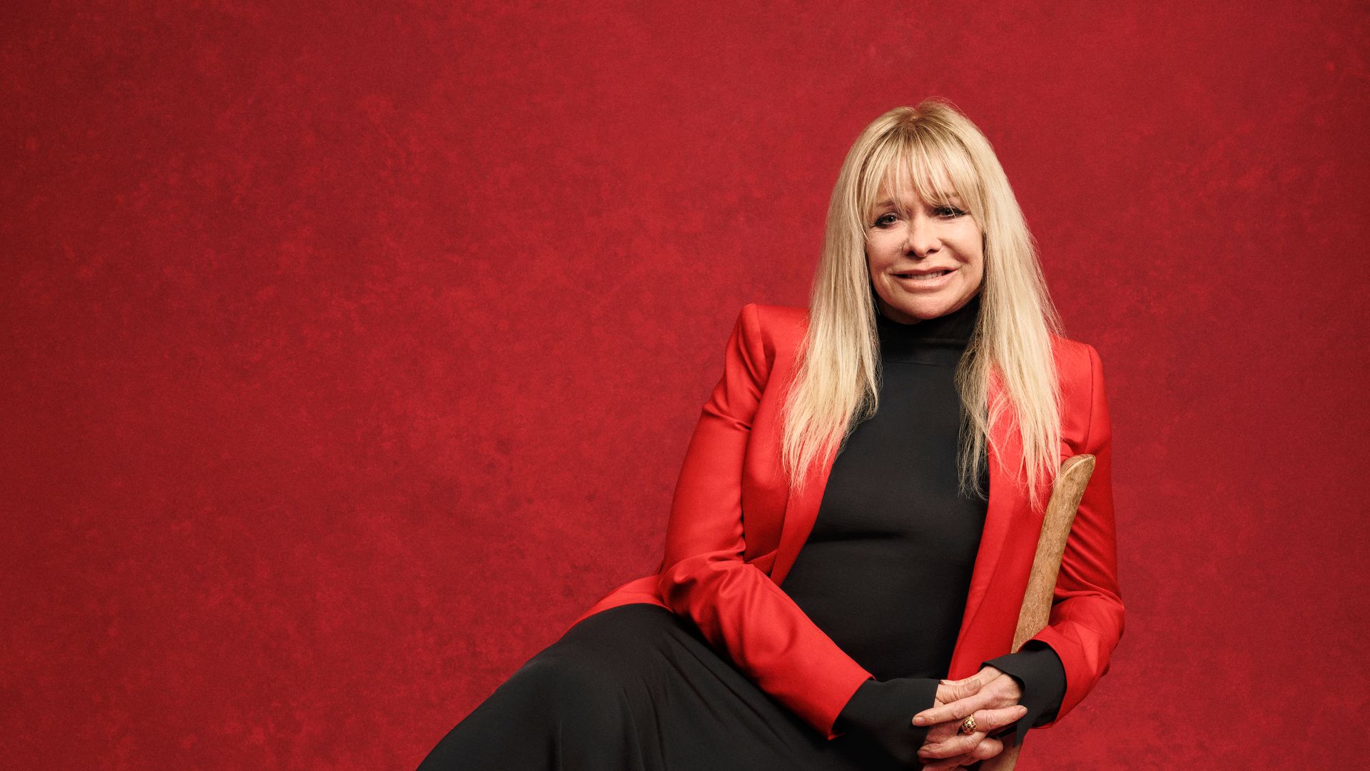 Jo Wood posing at HELLO!'s Power List party