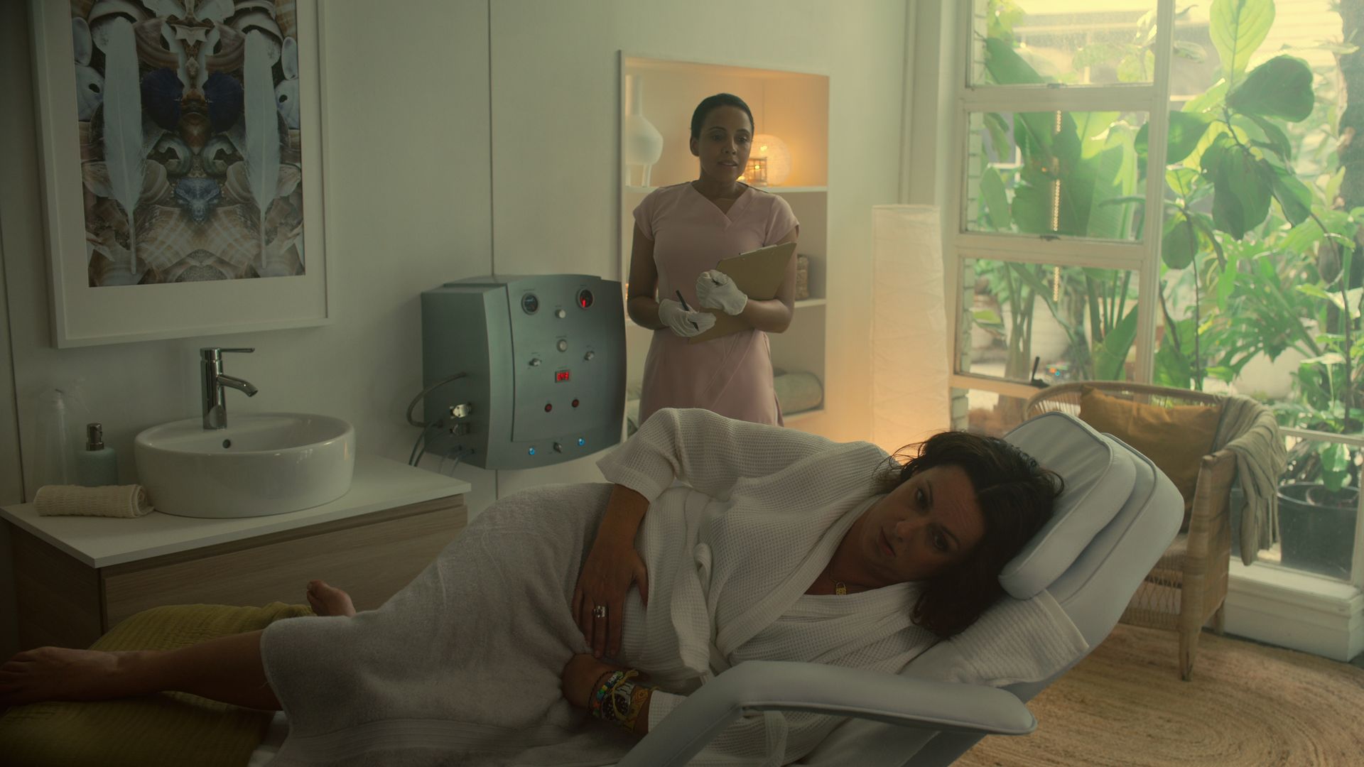Liv tries out a wellness trend in season one. 
