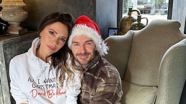 David and Victoria celebrated Christmas from their country home