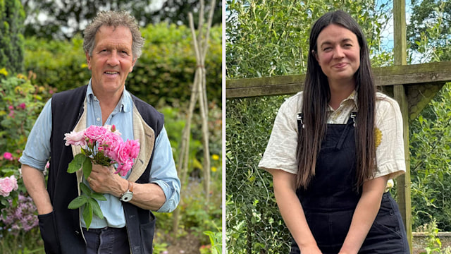 Monty Don and Frances Tophill on Gardeners' World