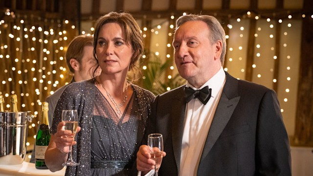 Sarah Barnaby (FIONA DOLMAN) and DCI John Barnaby (NEIL DUDGEON)