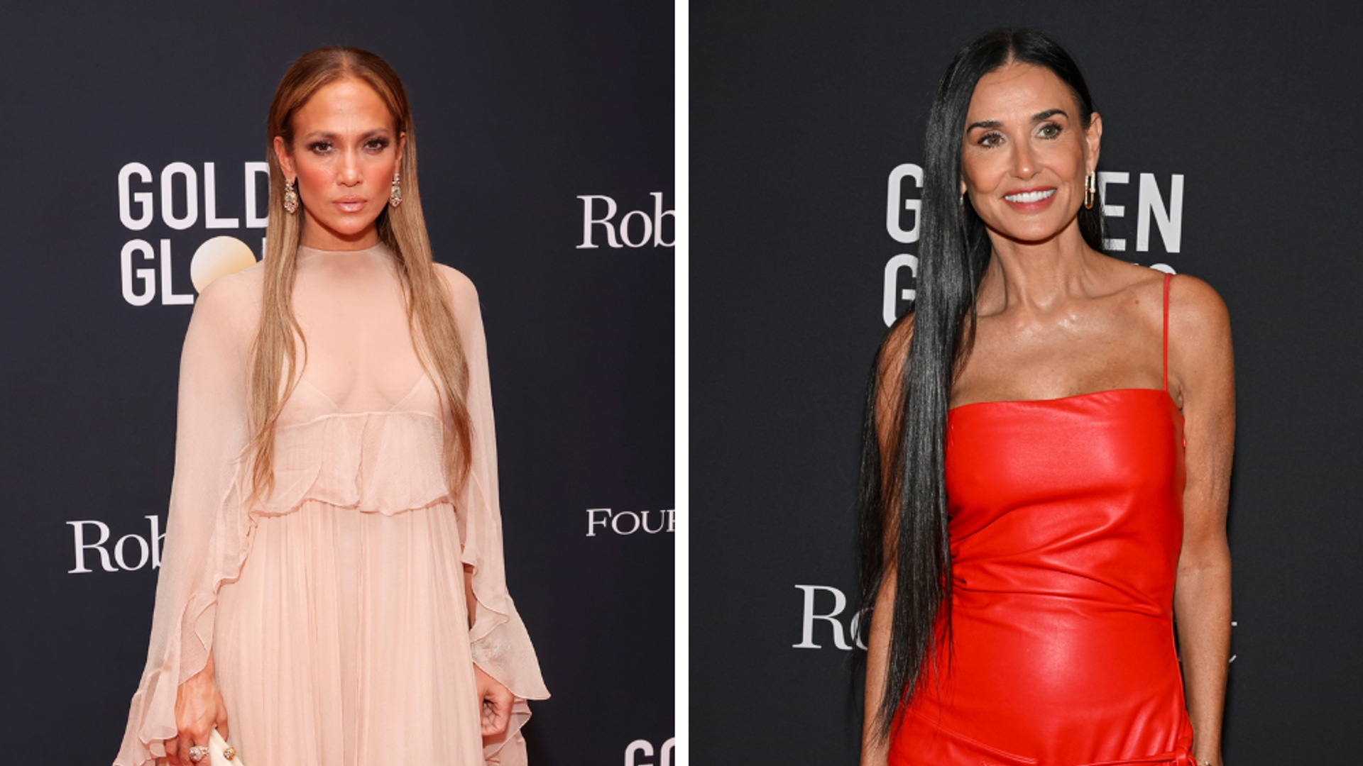 Jennifer Lopez and Demi Moore lead the best dressed at Golden Globes party at TIFF