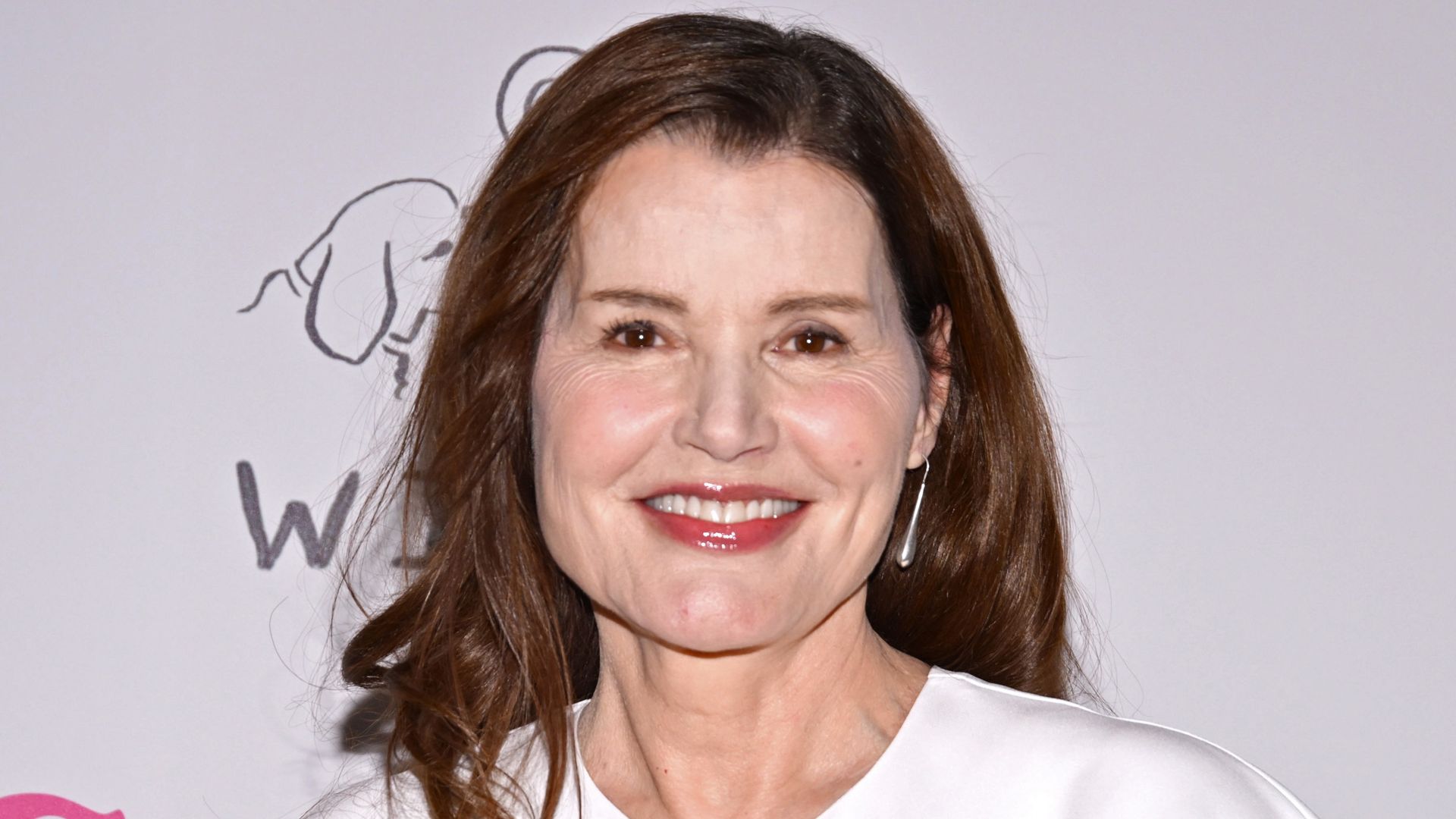 LOS ANGELES, CALIFORNIA - OCTOBER 04: Actor Geena Davis attends the Los Angeles premiere of "Fairyland" at Landmark Theatres Sunset on October 04, 2025 in Los Angeles, California. (Photo by Michael Tullberg/Getty Images)