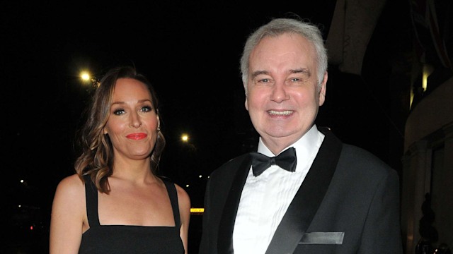 Eamonn Holmes' with his co-star Isabel Webster in smart clothes