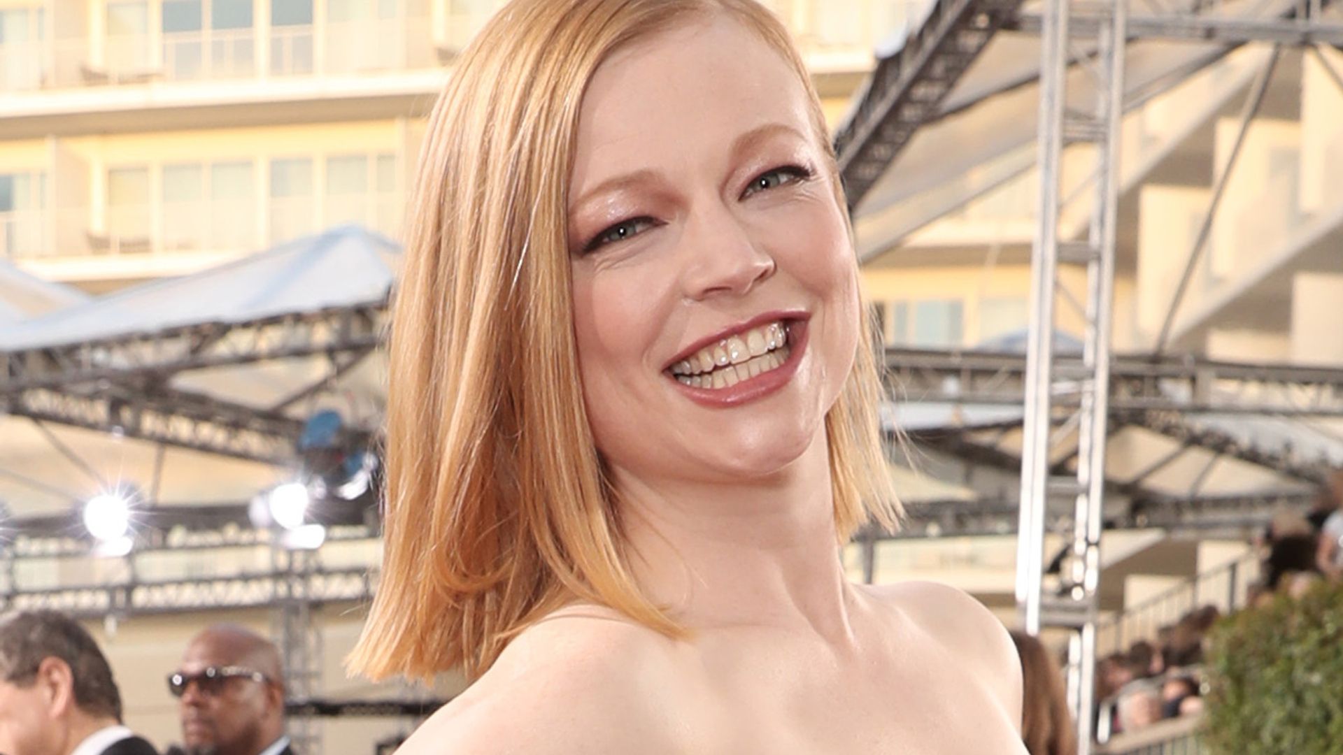 Succession’s Sarah Snook announces birth of first child in bittersweet tribute