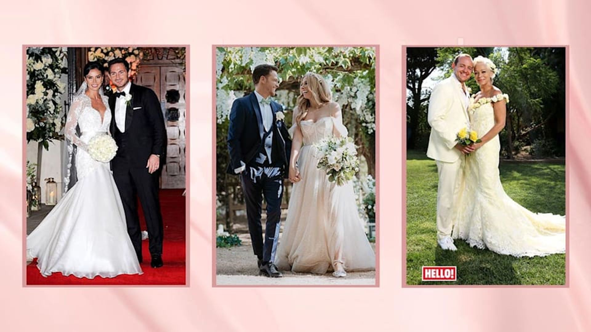 Loose Women's bold brides: 9 unexpected wedding dresses worn by Stacey Solomon, Christine Lampard and more