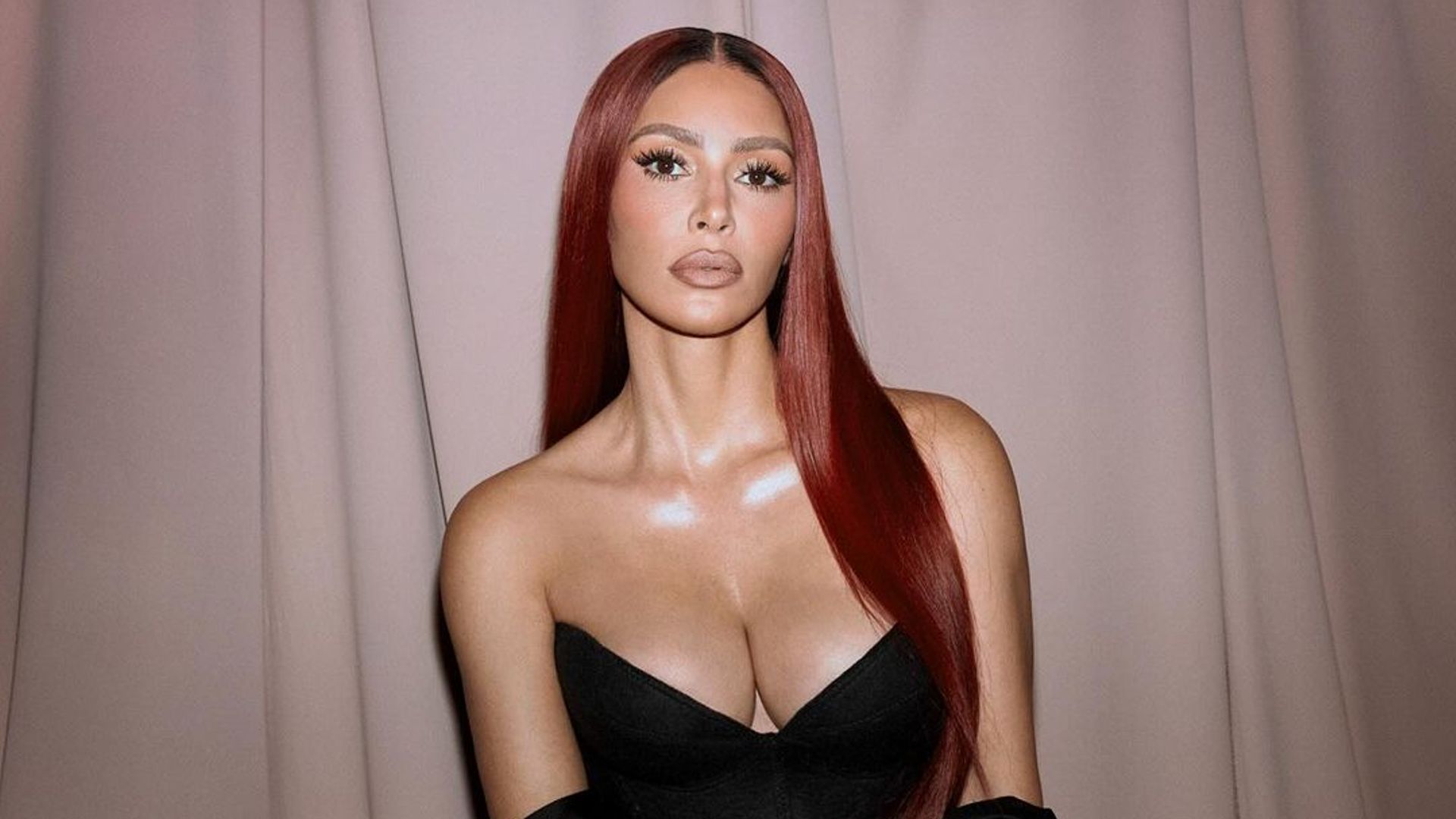 Kim Kardashian’s bold red hair transformation is completely Zendaya-coded