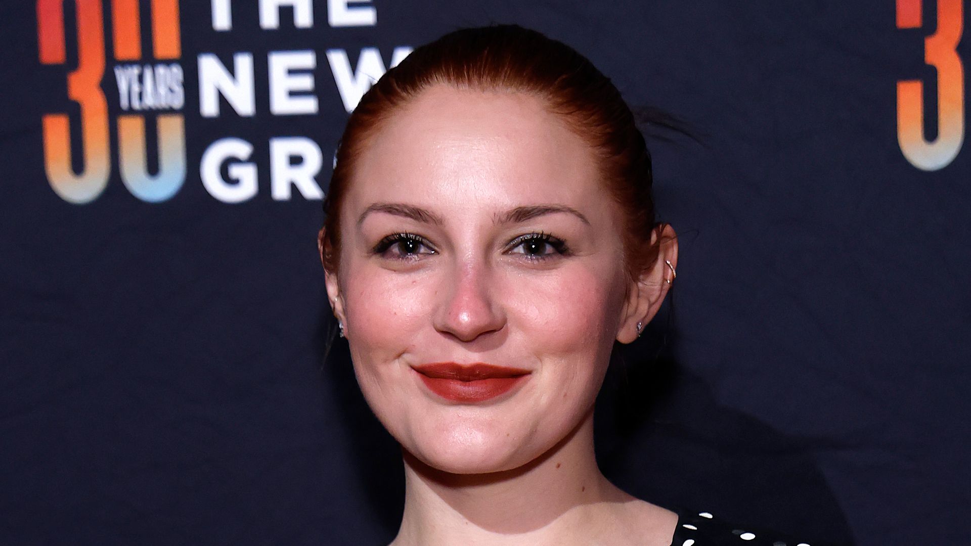 Gracie McGraw attends The New Group's 30th Anniversary Gala at Cipriani Wall Street on March 10, 2025 in New York City