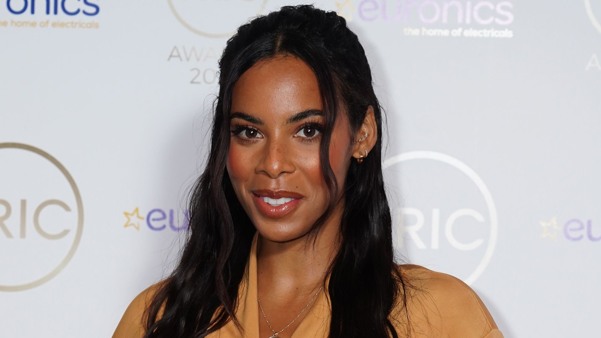 Rochelle Humes arriving for the TRIC Awards 2022 at Grosvenor House, London. 