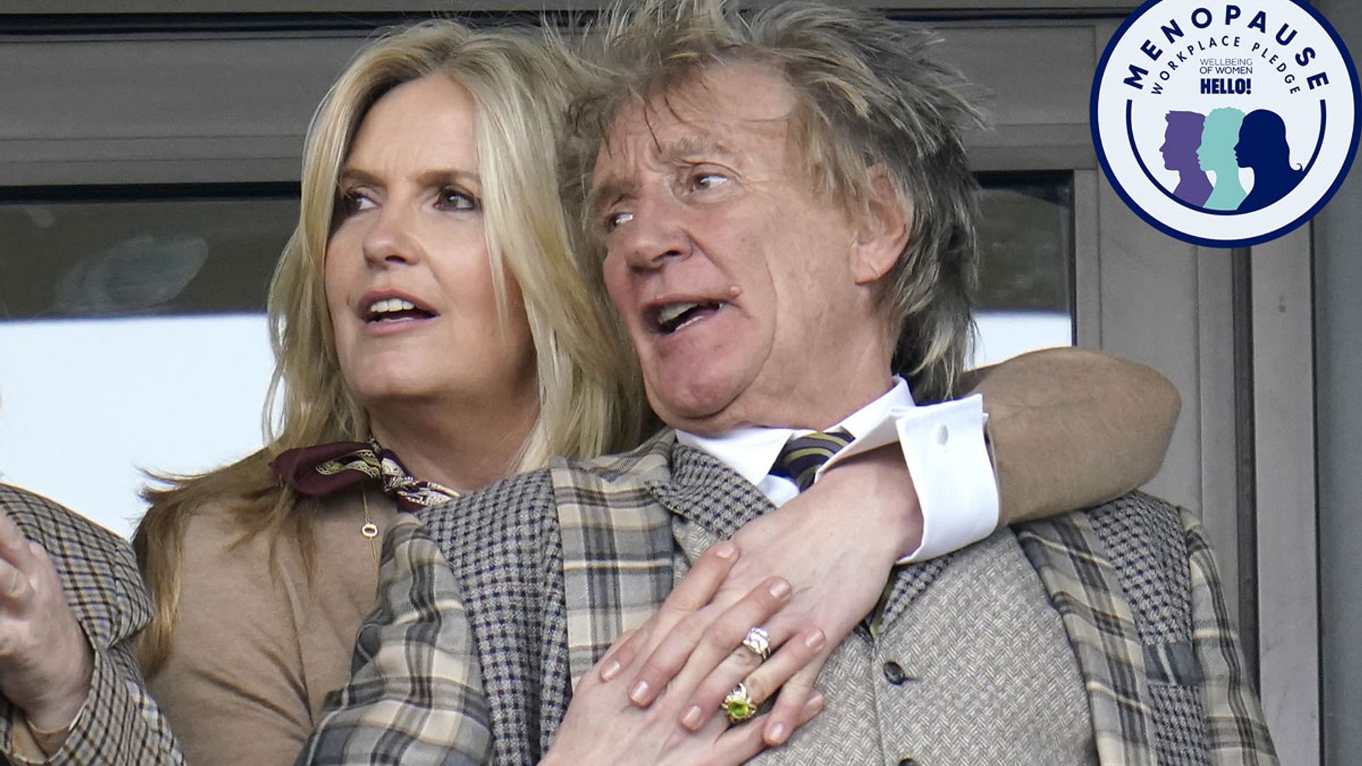 Rod Stewart supports wife Penny Lancaster amid health struggles HELLO! picture image