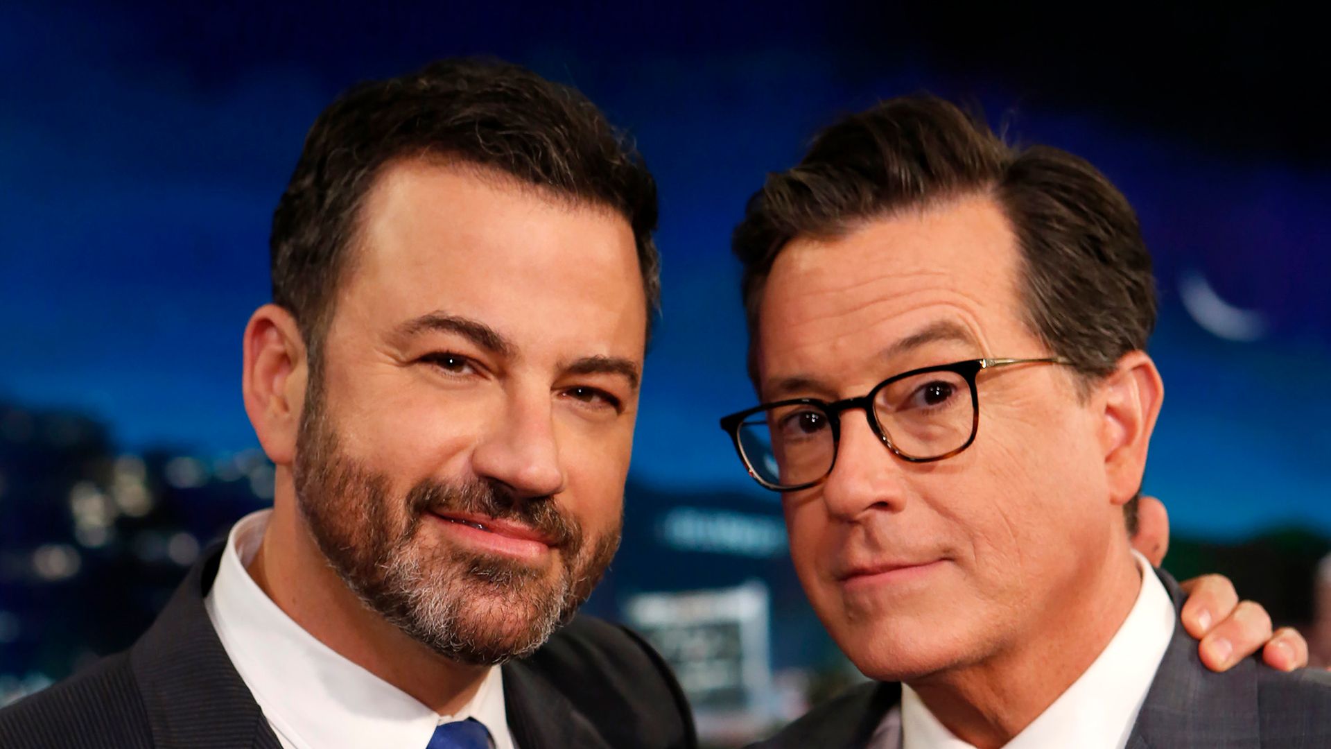 jimmy kimmel stephen colbert