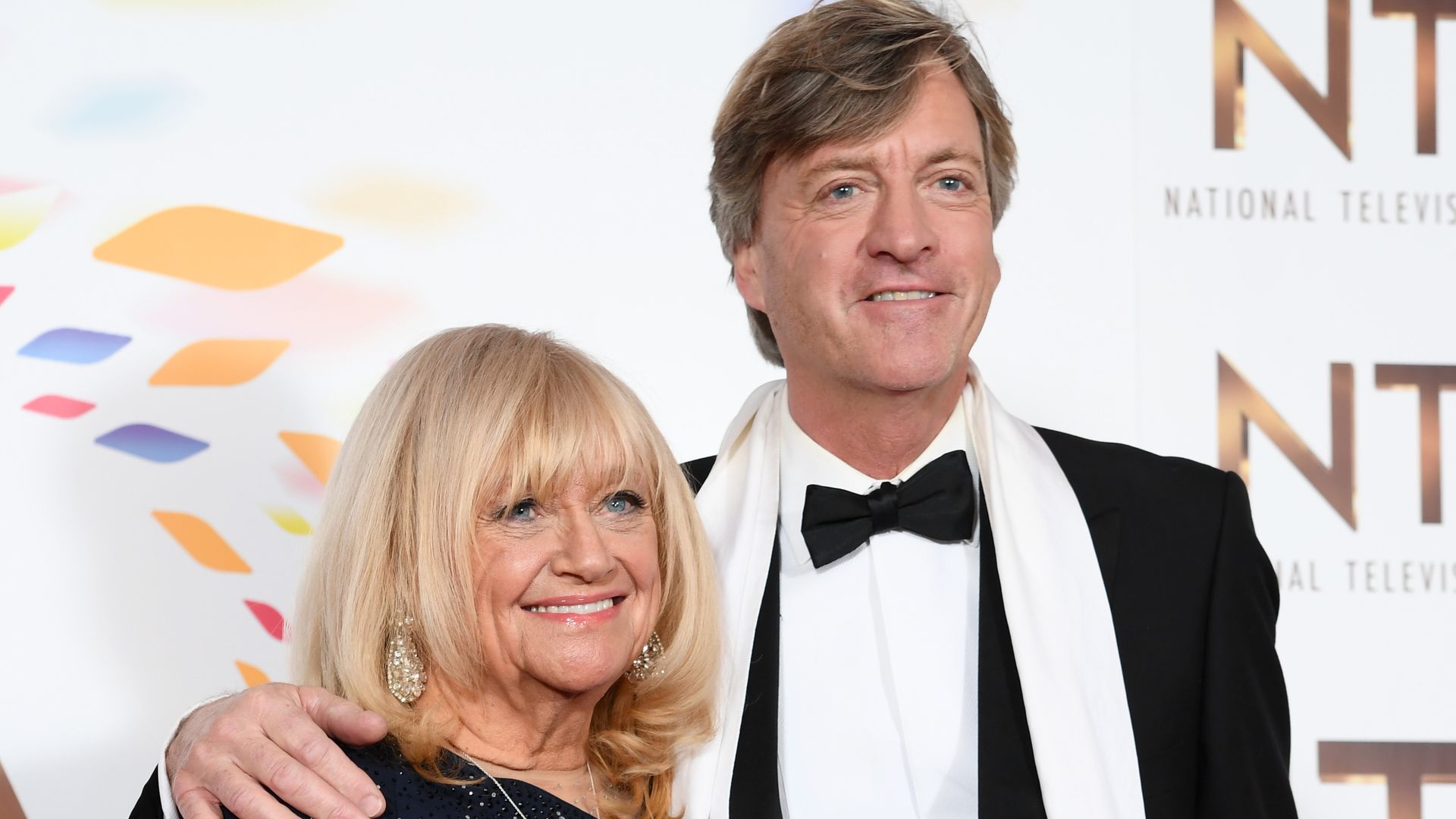 Judy Finnigan and Richard Madeley pose in the winners room during the National Television Awards 2020 at The O2 Arena on January 28, 2020 in London, England