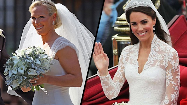 zara tindall kate middleton