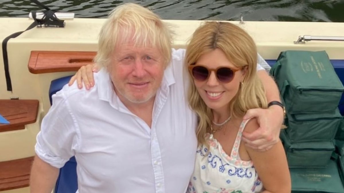 Carrie Johnson admits to 'tears' and ‘struggles’ after baby number 4