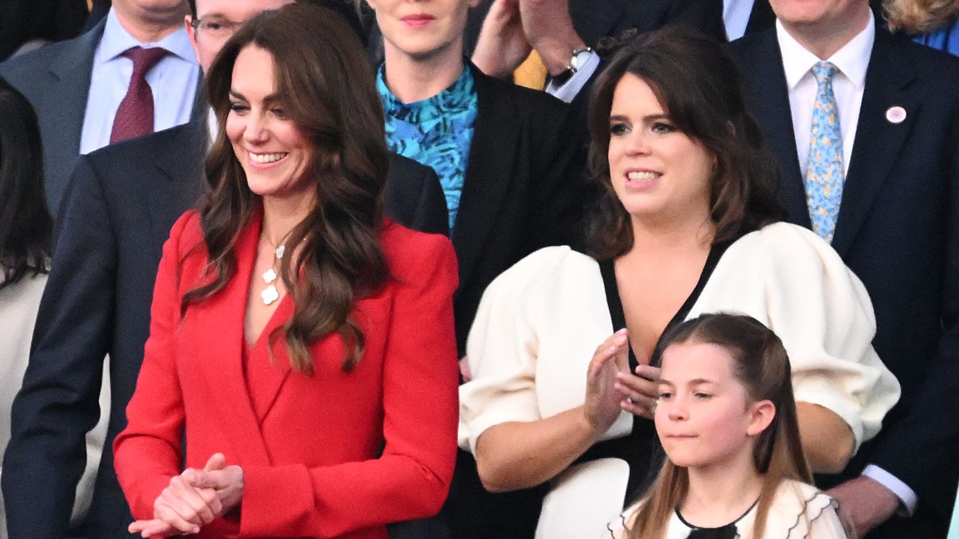 Princes Kate responds to Prince William's dad joke during Coronation Concert