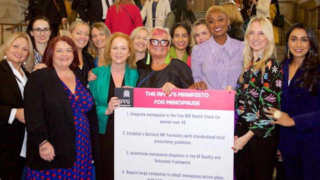 HELLO! visits Parliament to mark World Menopause Day