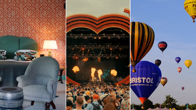 bristol balloons, festival, and hotel room