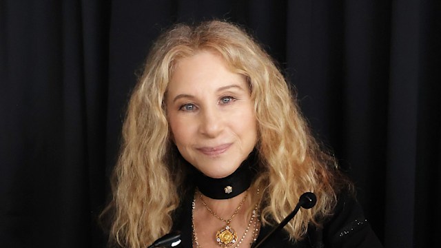 Barbra Streisand speaks during the Genesis Prize Award Dinner in Honor of 10th Anniversary Laureate Barbra Streisand on June 06, 2024 in Malibu, California