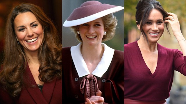 kate middleton princess diana meghan markle