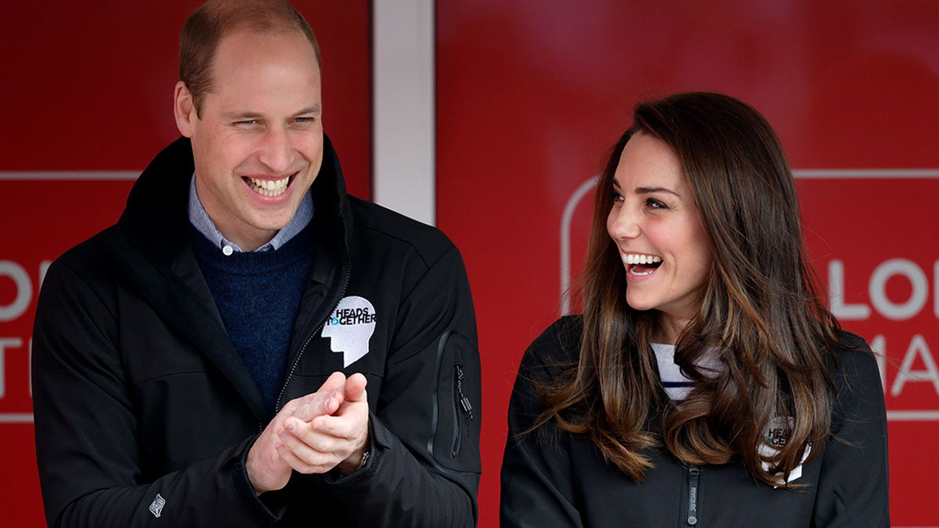 william and kate laughing