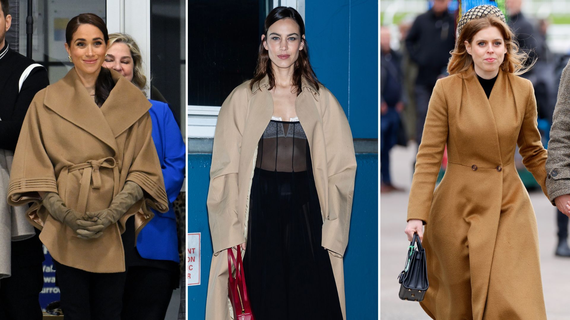 Ways the fashion set is styling camel this season