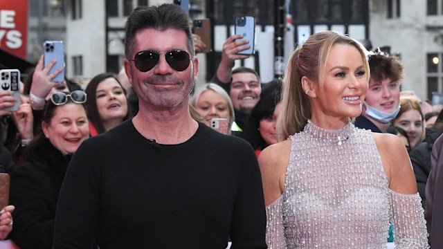 Simon Cowell and Amanda Holden at 'Britain's Got Talent' TV Show photocall in 2022