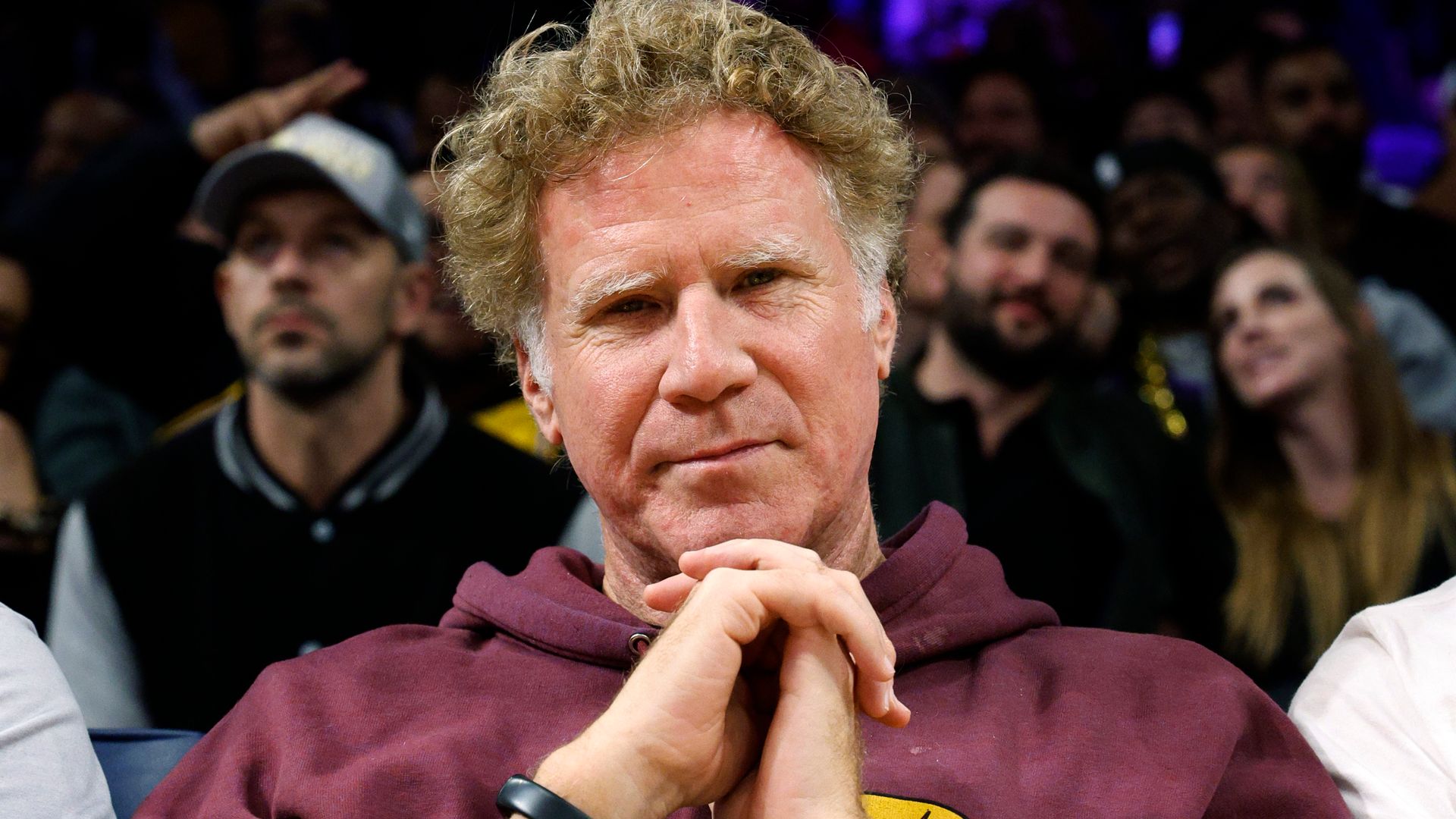 Will Ferrell At The Los Angeles Lakers Game