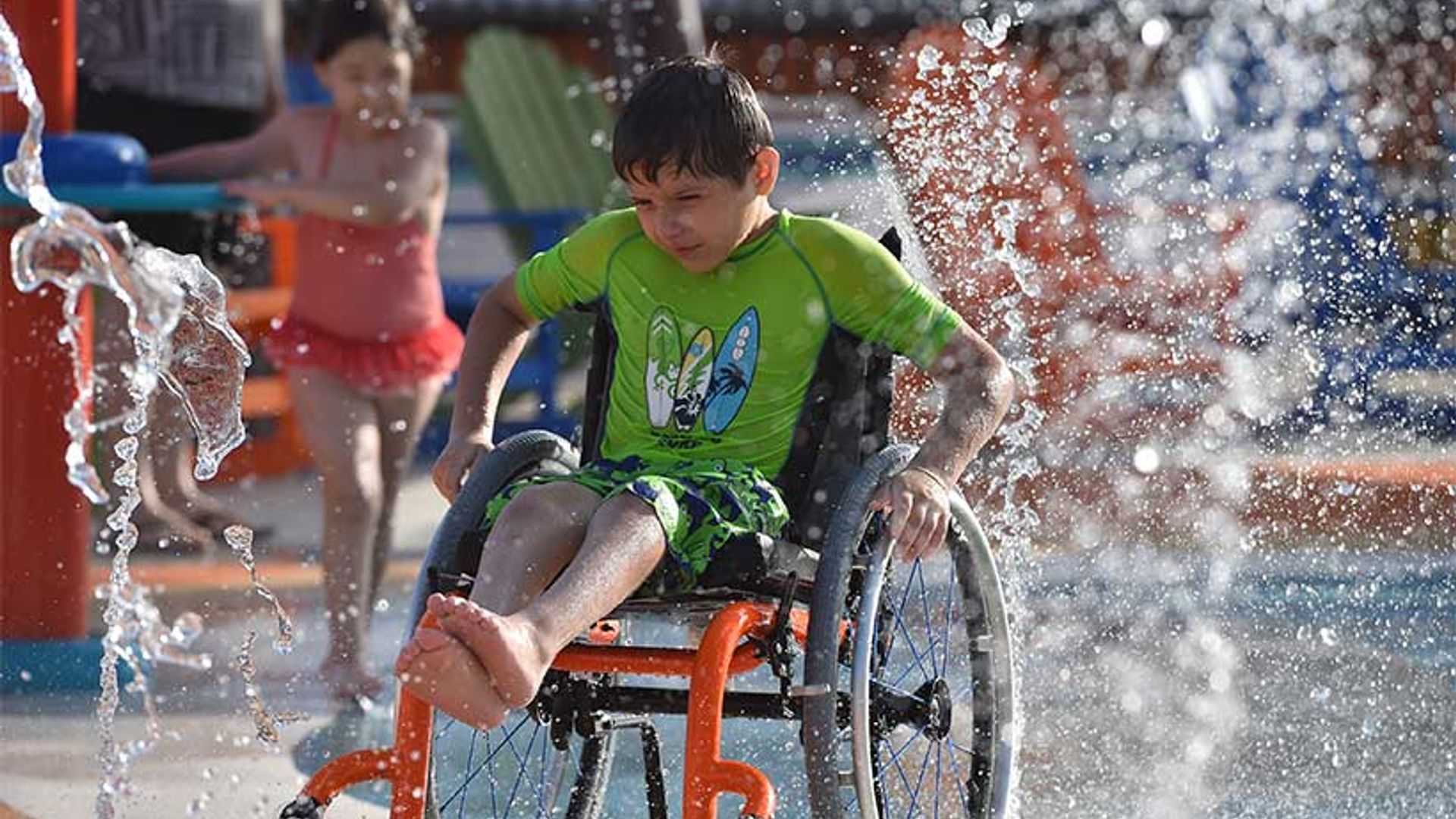 accessible water park