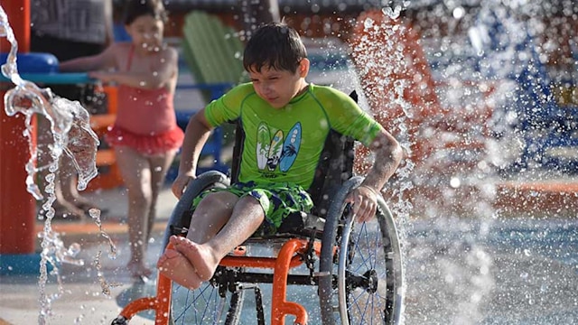 accessible water park