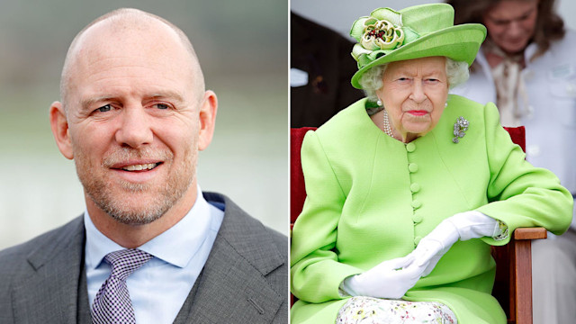 mike tindall queen royal yacht