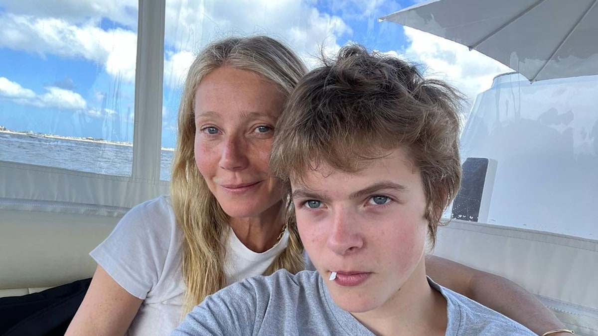 Moses Martin towers over mom Gwyneth Paltrow in rare appearance