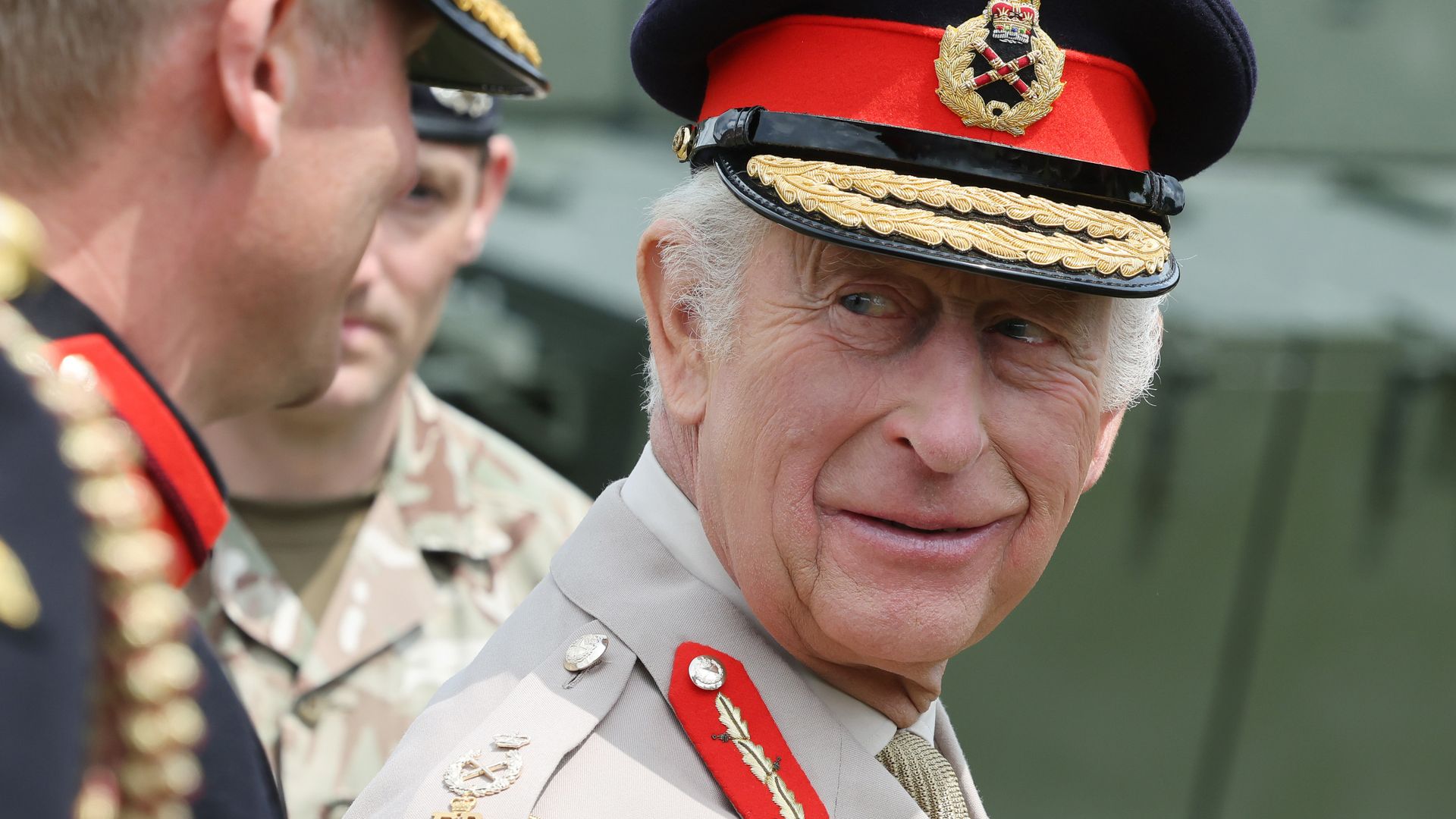 King Charles' post goes viral thanks to a 'hot beret man'