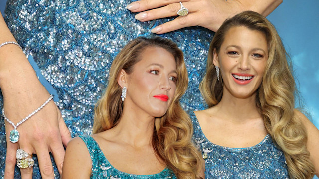 Blake with her mermaid jewels