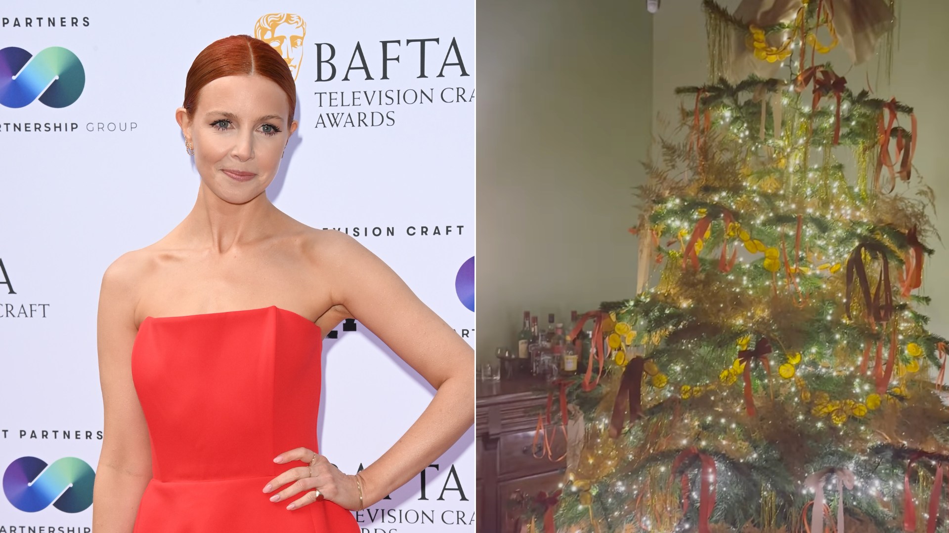 Stacey Dooley’s unique Christmas tree at fashionable Liverpool home will make you double-take