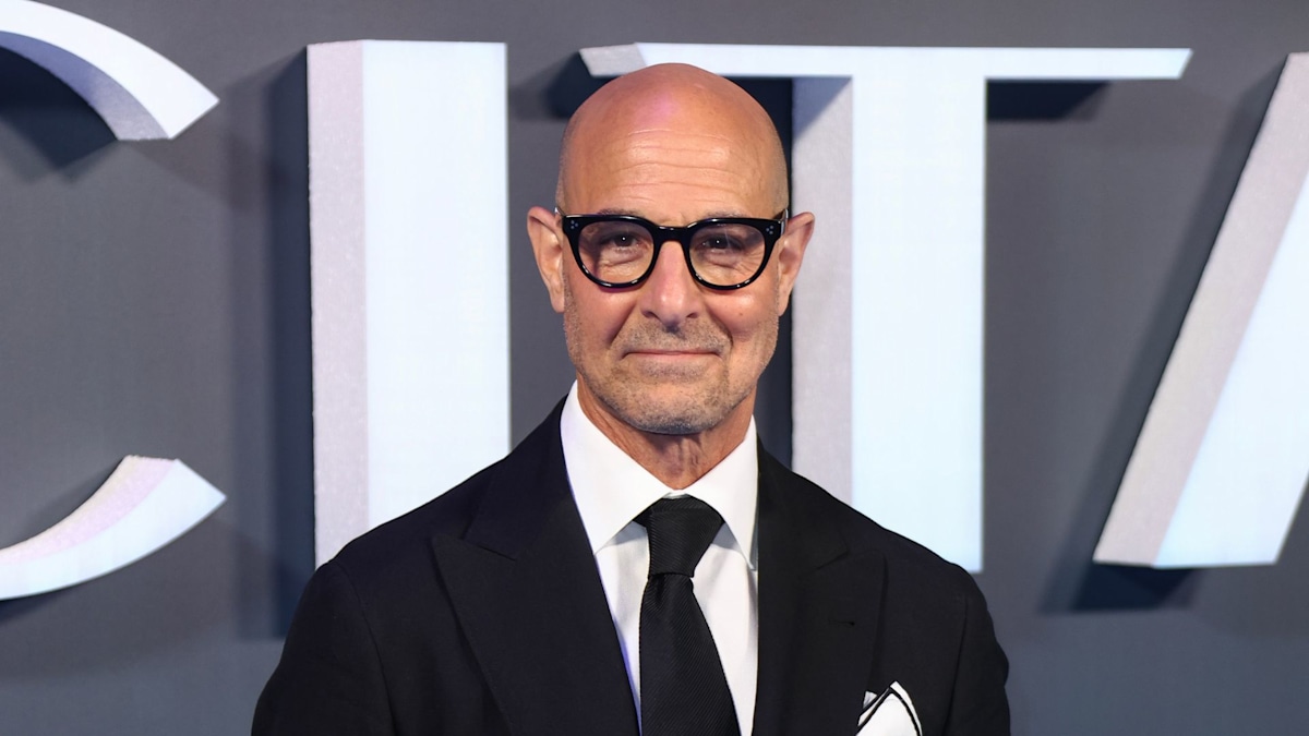 Stanley Tucci, 63, looks unrecognizable in throwback modeling photos for Levi's