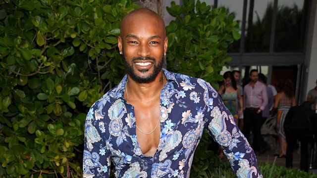 Tyson Beckford at a fashion show