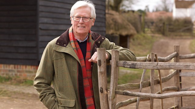 John Craven on a farm