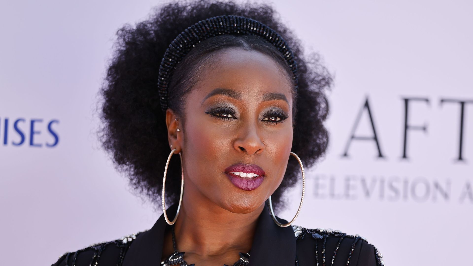 British television presenter Scarlette Douglas attends the 2025 BAFTA TV Awards