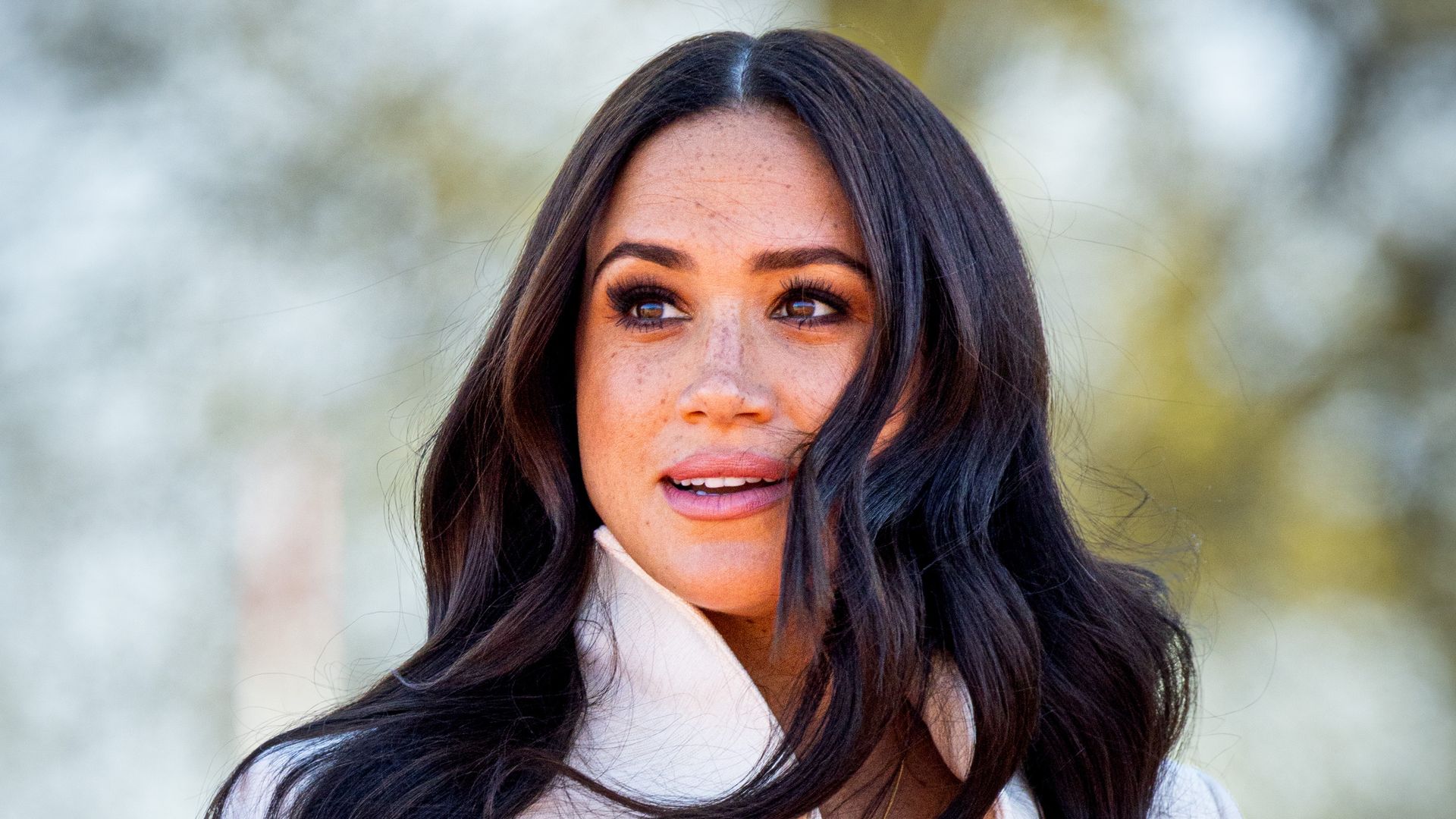 Meghan Markle shines in bridal white slinky gown in photo we all missed