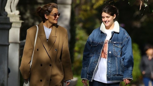 Katie Holmes and Suri Cruise in NYC 